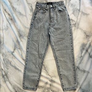 White fox High-Waisted Jeans